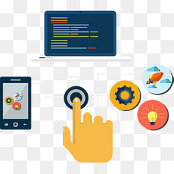 解锁创意 千库网PNG素材，打造专属卡通手机界面